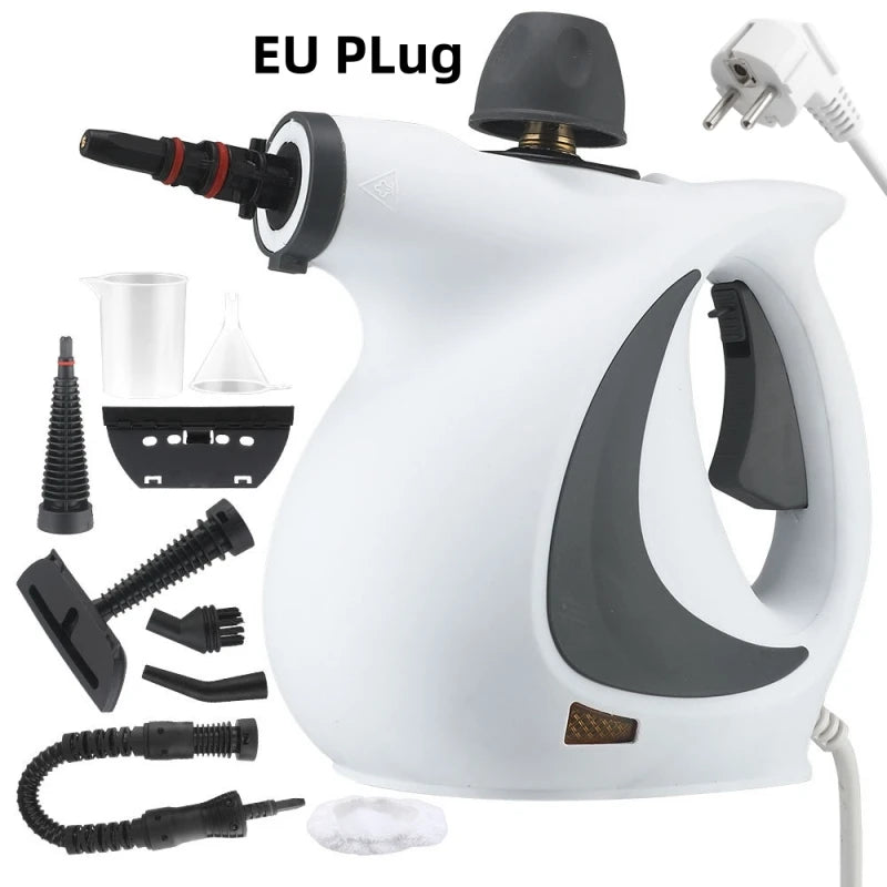 1050W Small Household Handheld Steam Cleaner for High Temperature And High Pressure Kitchen Oil Pollution Air Conditioning Clean