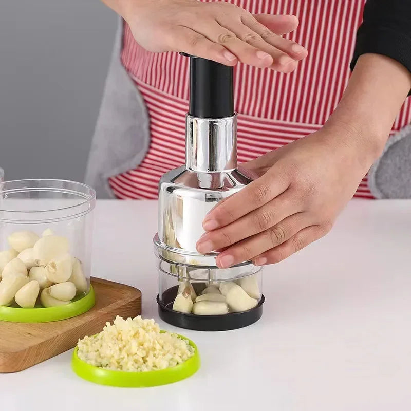 Portable Magic Onion Chopper Food Vegetable Garlic Onion Dicer Mincer Cutter Peeler Accessories Household Supplies Kitchen Tools
