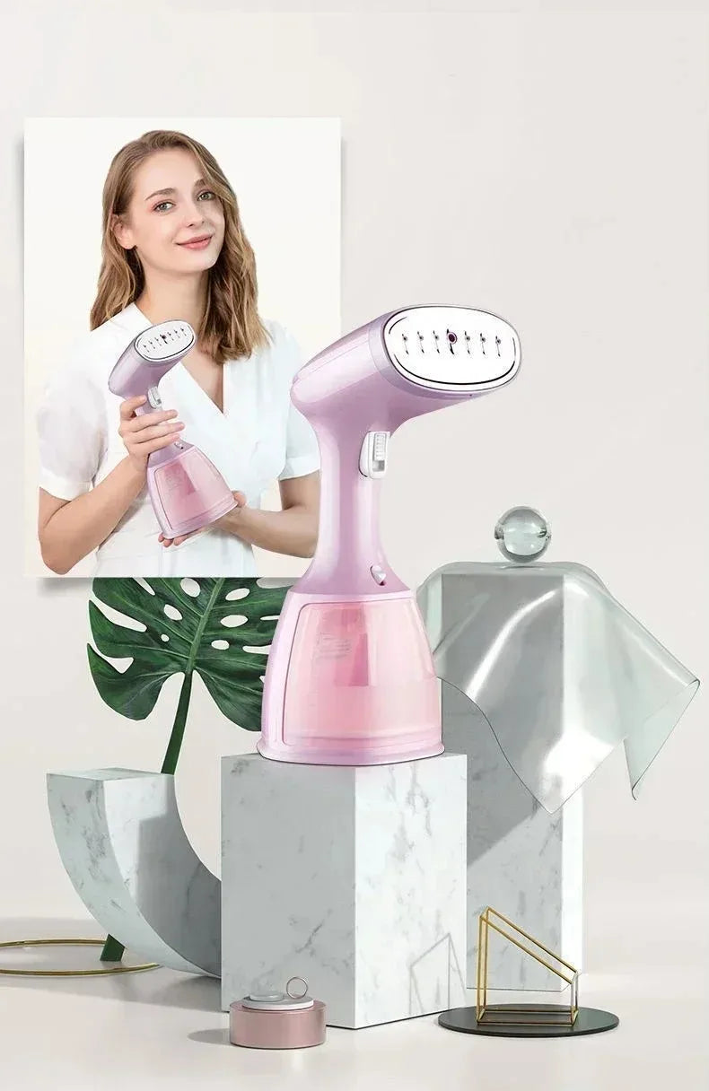 1500W Quick-Heat Hand Garment Steamer for Clothes 280ml Portable Fabric Iron for Travel Home Use Steam Generator